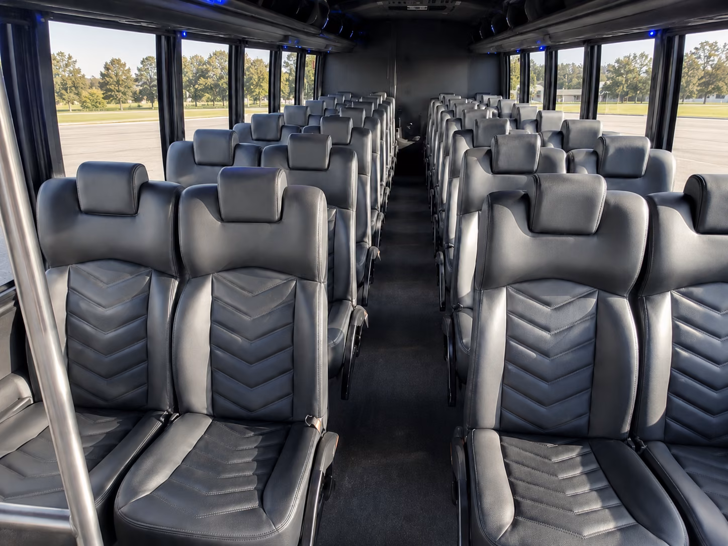 15 passenger minibus inside