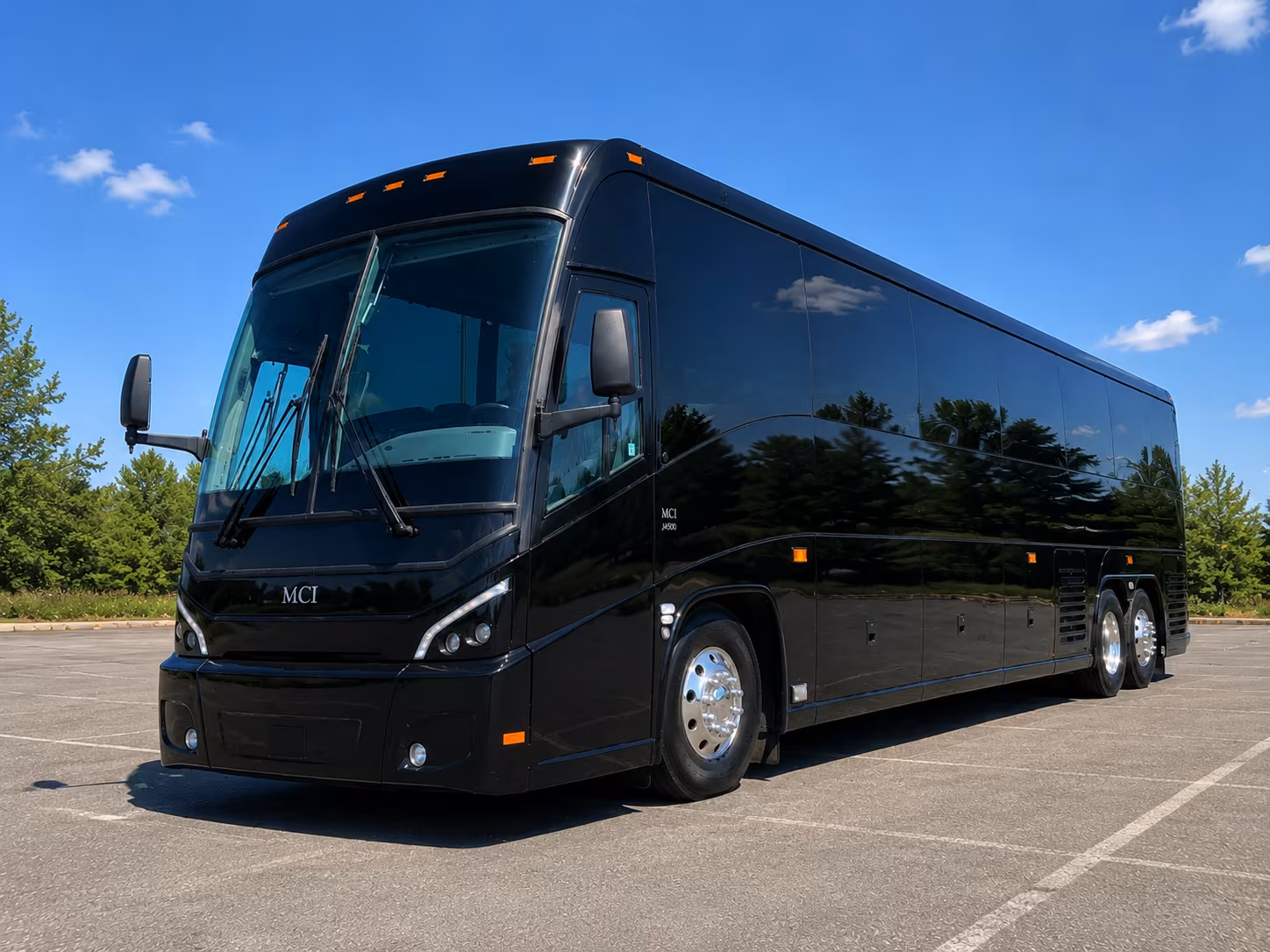 boulder charter bus rental exterior