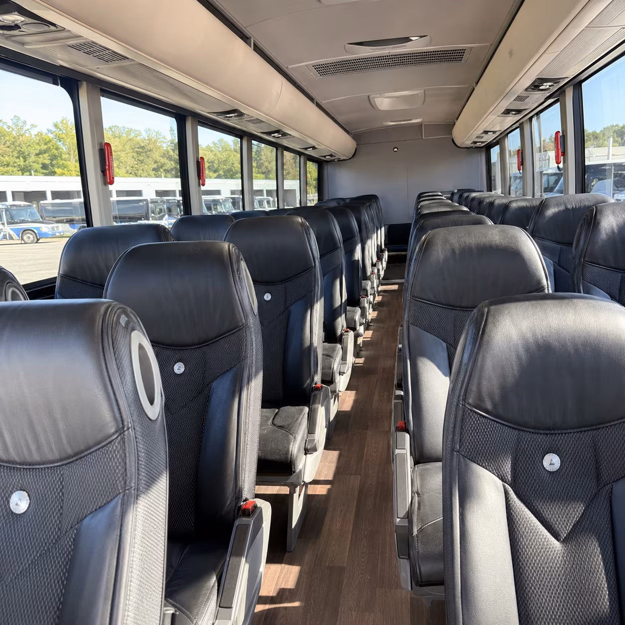 boulder corporate event transportation onboard seating