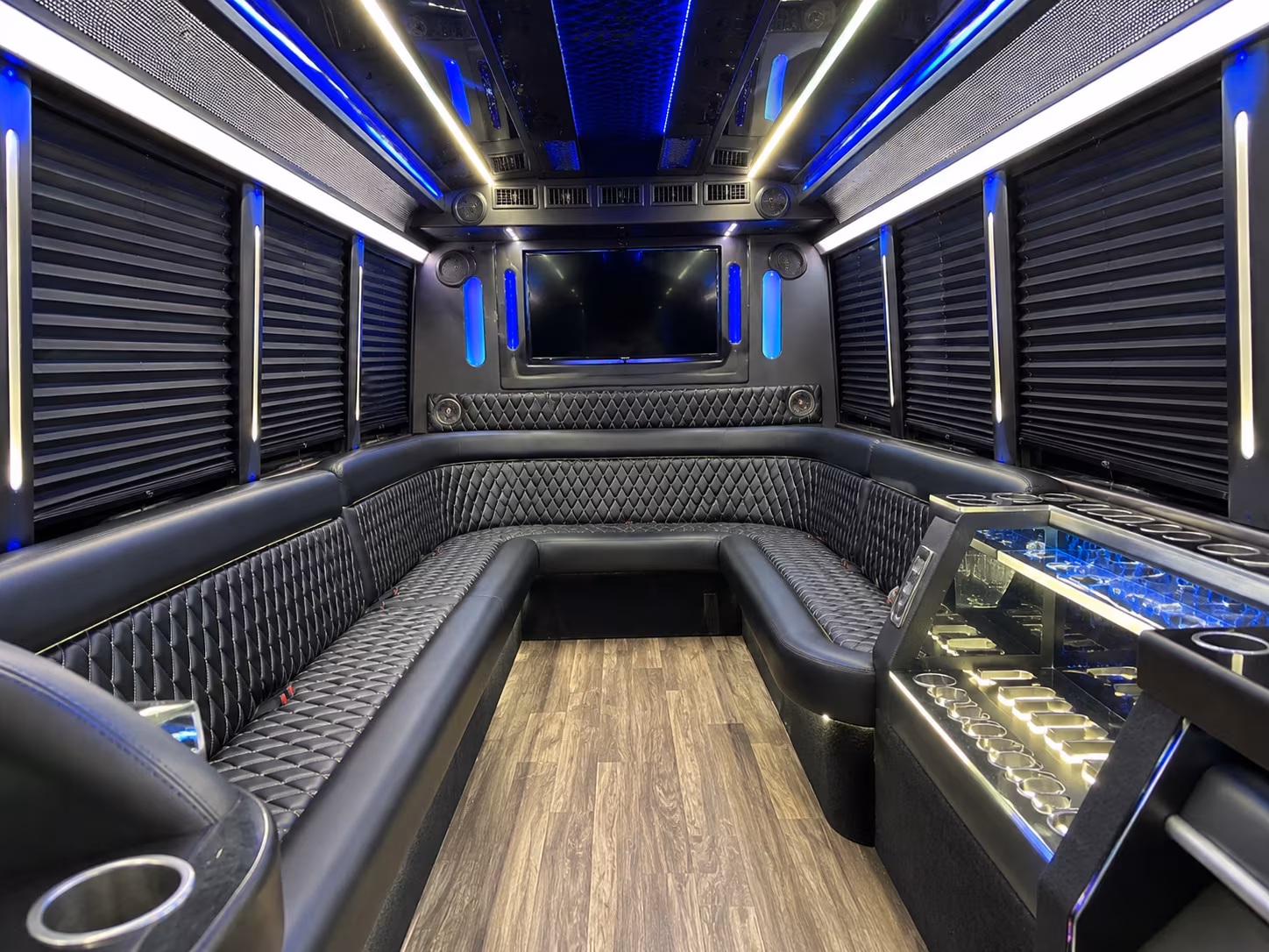 boulder holiday party bus rental