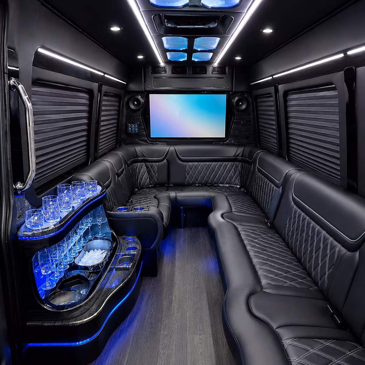 boulder party bus rentals inside