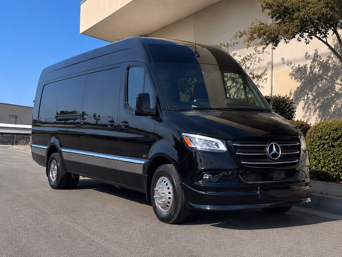 sprinter van with driver