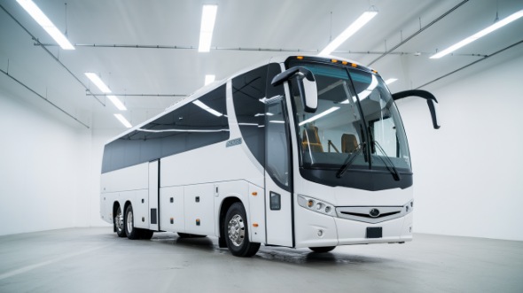 50 passenger charter bus aurora