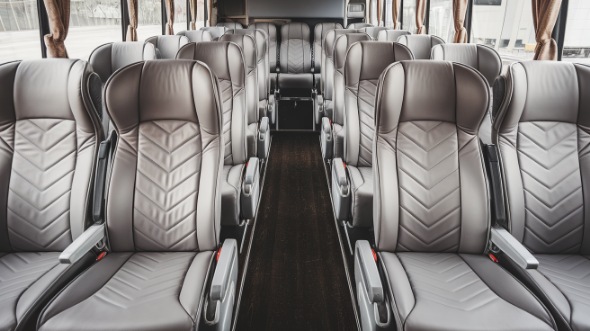 54 passenger charter bus interior parker