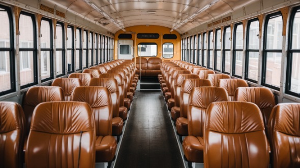 boulder school bus rental inside