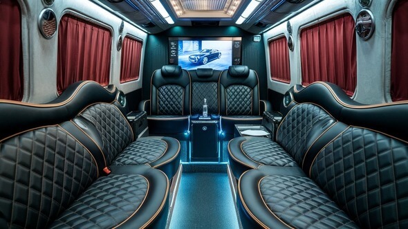 sprinter limo rental inside arvada