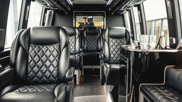 sprinter limo rental interior arvada